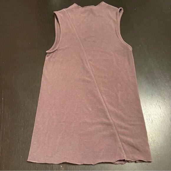 Sleeveless Mock Neck Top Taupe - Picture 2 of 3